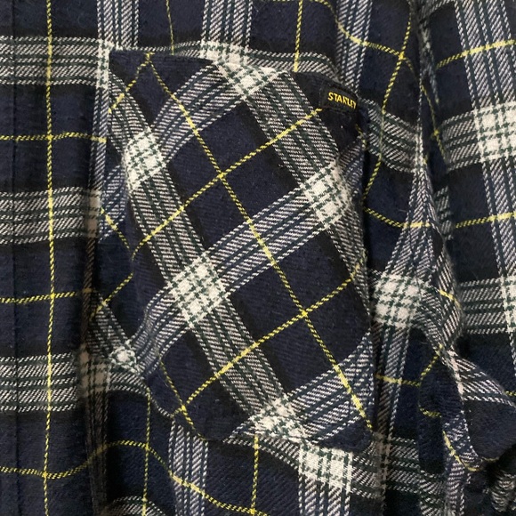 Men’s Plaid Flannel Shirt - Stanley - Picture 3 of 7